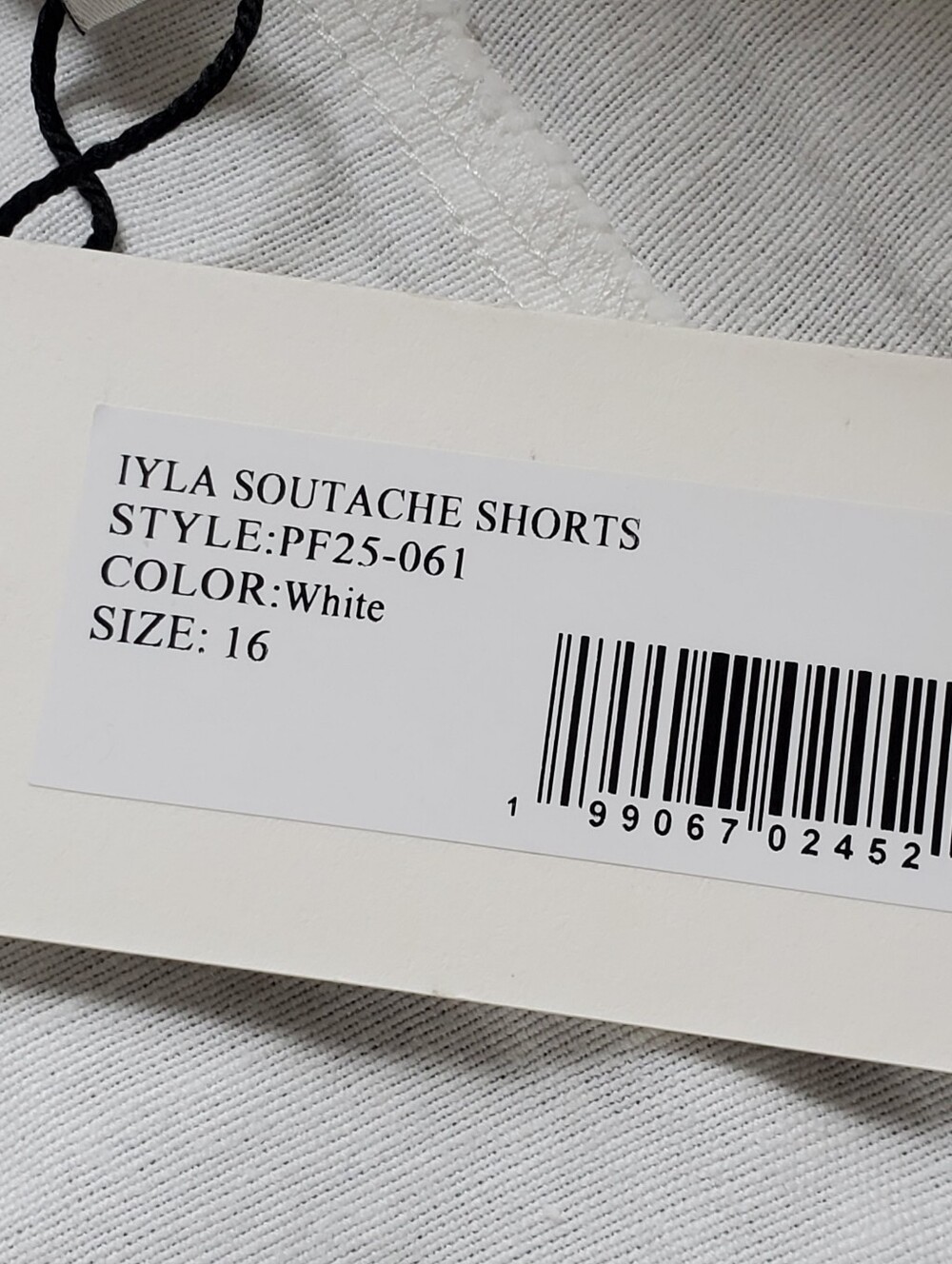 Sea Iyla Soutache lace-trimmed cotton Short - Picture 7 of 8